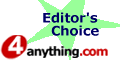 4anything.com Editor's Choice Award